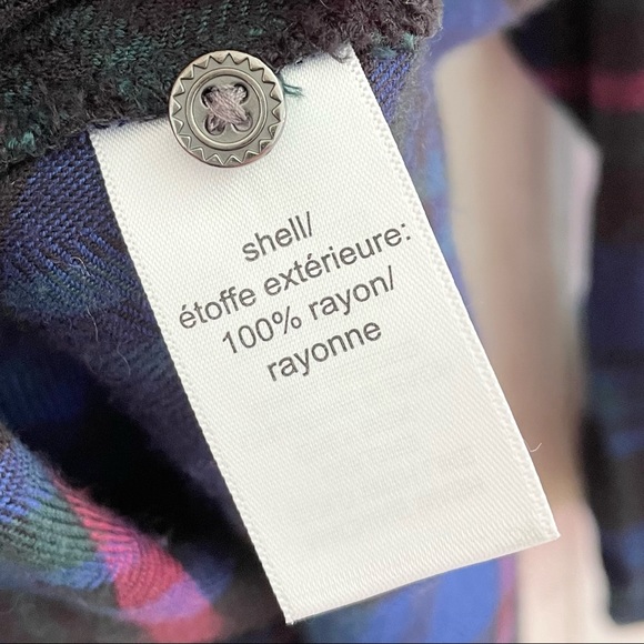 Maurices Plaid Button Front Long Sleeve Flannel 3X - Picture 5 of 7